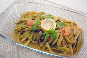 String Beans in Olive Oil