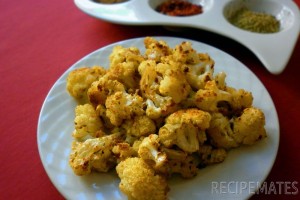 Baked Spicy Cauliflower