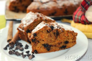 Carrot and Chocolate Chips Cake