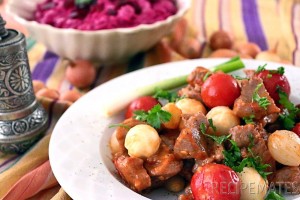 Lamb Saute with Shallots